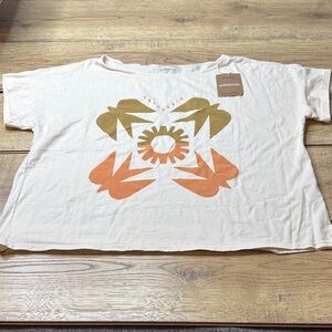 Women’s Patagonia Sunfirst Relaxed Drop Sleeve Organic T-Shirt Size Large NWT